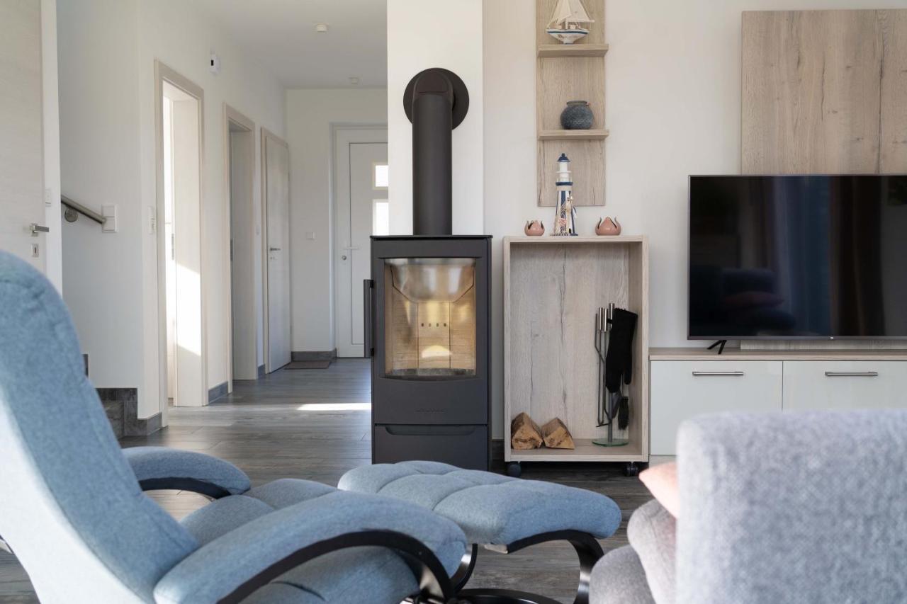 Barssel  Ferienhaus Seeblick Am Harkebruegger See Mit Sauna Und Kamin מראה חיצוני תמונה